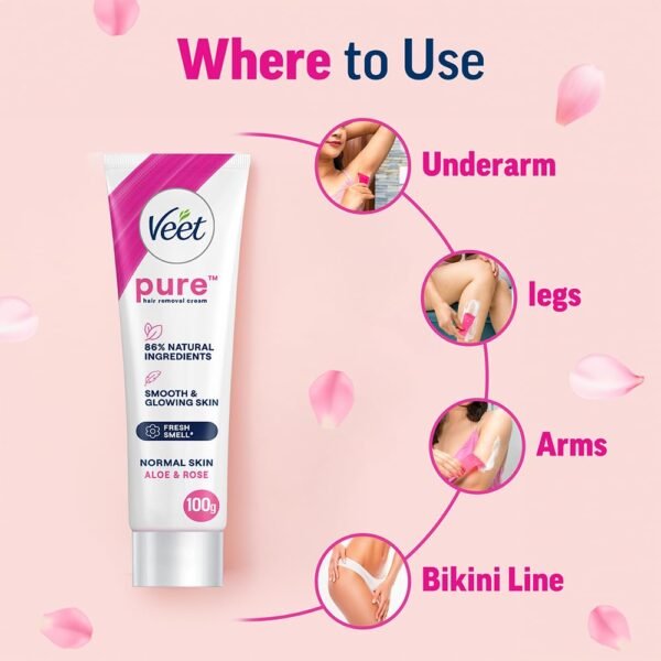 Hair Remover Cream | Veet Cream | Veet Hair Remover Cream | Women Product Hair Remover | - Image 8