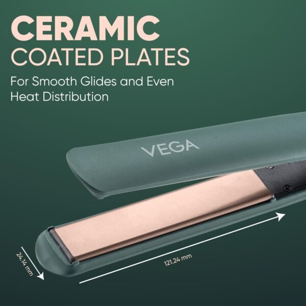 Vega Hair Straightener | Ceramic Coted Plate | Quick Heat Up | Travel Freindly | - Image 2