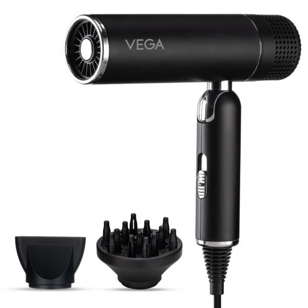 Vega Hair Dryer | Foldable Hair Dryer | 2 Heat 3 Speed Setting |