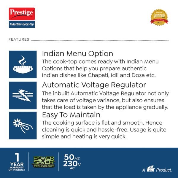 Prestige Induction | Prestige IRIS ECO 1200 WT | - Image 14