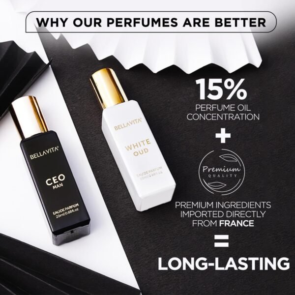 Bella Vita CEO MEN & WHITE OUD Perfume - Image 2