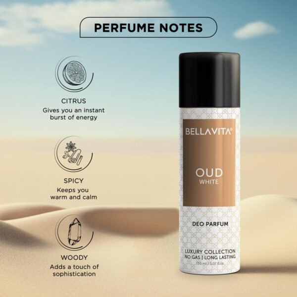 Bella Vita Oud White Perfume - Image 3