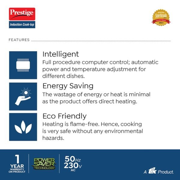 Prestige Induction | Prestige IRIS ECO 1200 WT | - Image 8