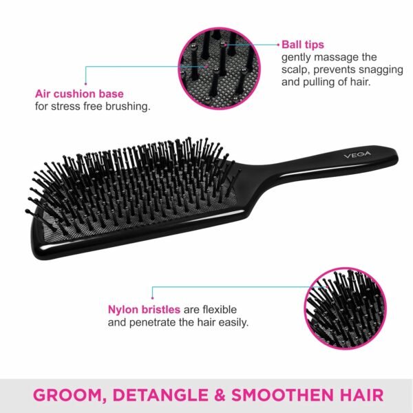 Vega Premium Collection Hair Brush | Hair Comb | - Image 3