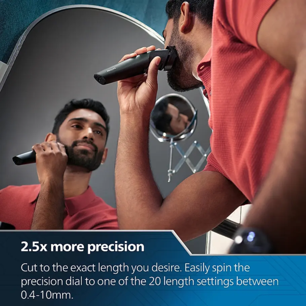 Philips Beard Trimmer |Pro Beard Trimmer | 2.5X higher Precision | Beard Sense Tech | Quick Charge - Image 2