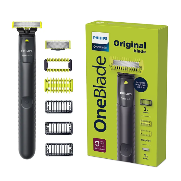 One Blade Hybrid Trimmer | Shaver | Face + Body | Best Zero Trim for face & body |