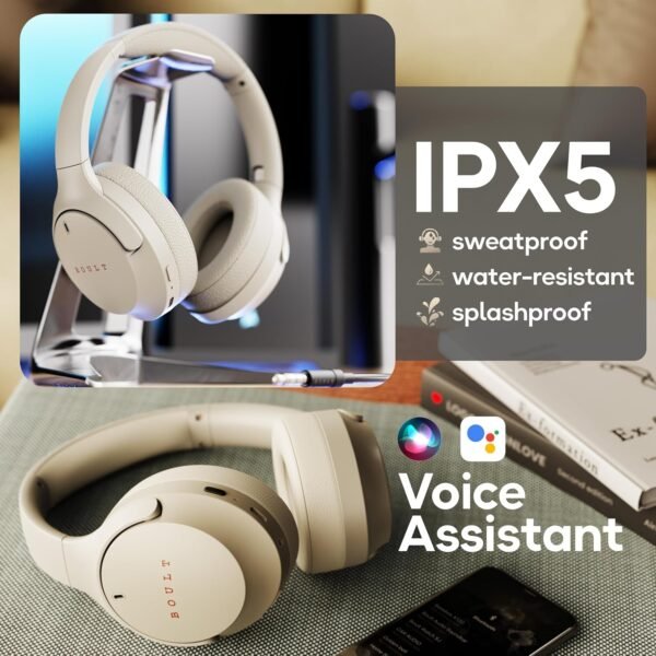 Boult Q Over Ear Bluetooth Headphones - Image 2