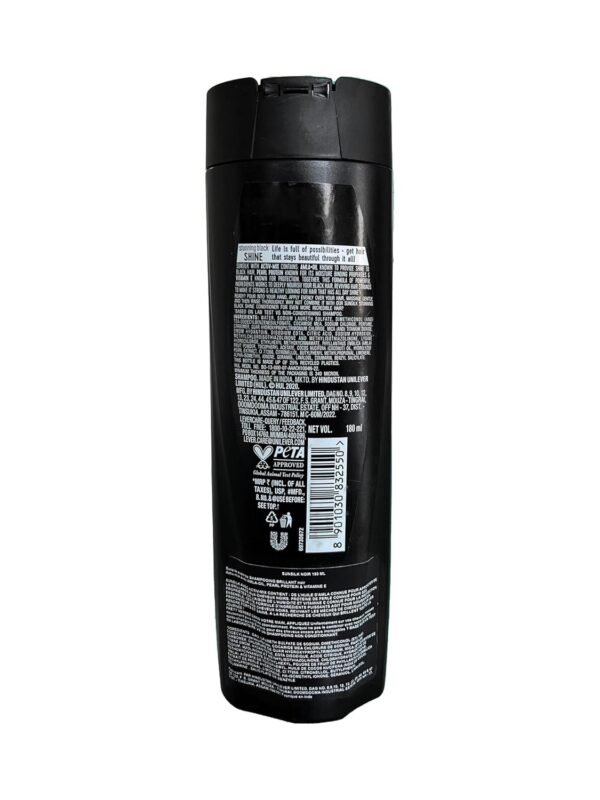 Sunsilk Black Shampoo | 180 ml with Amla Pearl Extract | - Image 2